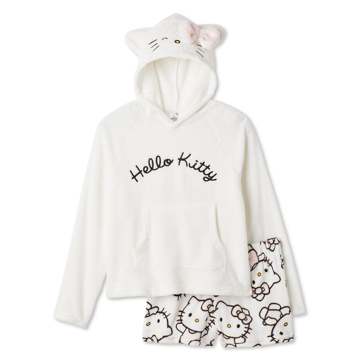 Hello Kitty Women's Two Piece Pajama Set
