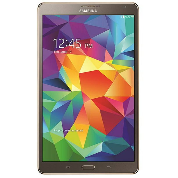 Samsung Galaxy Tab S AMOLED de 8,4 po, 2560 x 1600 pixels (WQXGA) - bronze titane