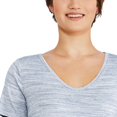 thumbnail image 4 of George Women's Voop Neckline Tee, 4 of 6