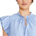 thumbnail image 4 of George Women's Ruffle Sleeve Blouse, 4 of 6