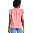 thumbnail image 3 of George Women's Ruffle Sleeve Blouse, 3 of 6