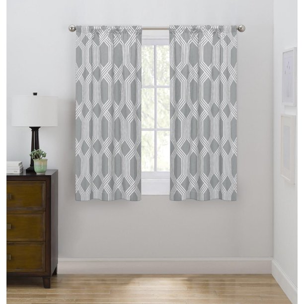 Eclipse Draft Stopper Window Curtain Panel, 1 Panel 42"x63" or 42"x84