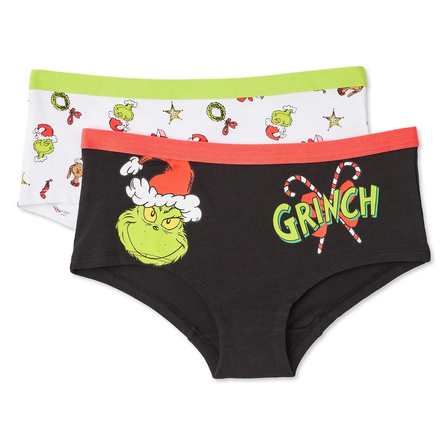The Grinch Girls' Hipsters 2-Pack