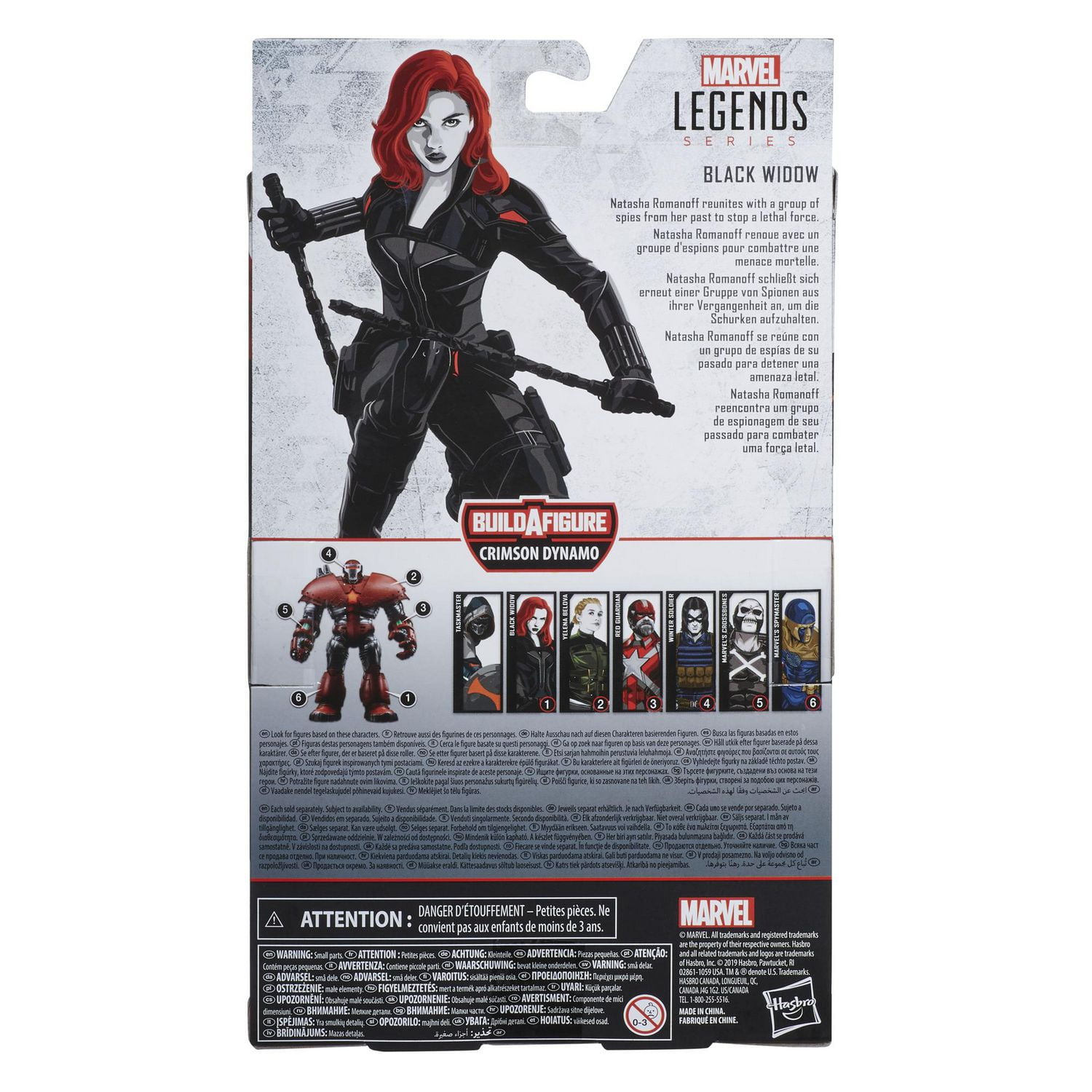 Marvel legends endgame black widow hotsell