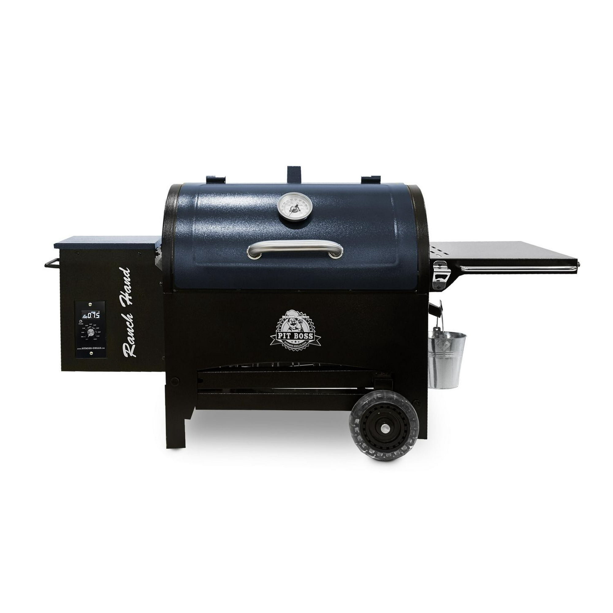Pit Boss Portable Ranch Hand Wood Pellet Grill, 440 Sq. In. Cooking Space Pit Boss Portable Ranch Hand Wood Pellet Grill, 440 Sq. In. Cooking Space