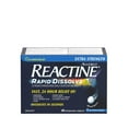 thumbnail image 1 of Reactine Rapid Dissolve Antihistamine Tablets, 10 mg of Cetirizine Hydrochloride, Extra Strength, Allergy Relief, 48 Count, 1 of 9