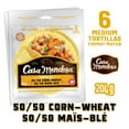 thumbnail image 1 of Casa Mendosa 7" 50/50 Corn-Wheat Tortillas, 1 of 6