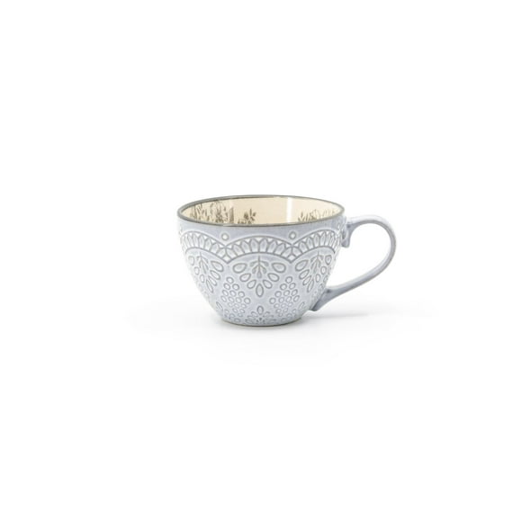 Pfaltzgraff Gabriela Gray Mug 14oz, Mug