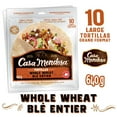 thumbnail image 1 of Casa Mendosa Whole Wheat 10" Large Tortillas, 1 of 8