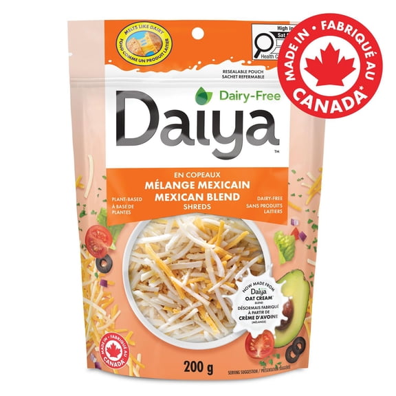 Daiya Dairy Free Mexican Blend Cheese Shreds