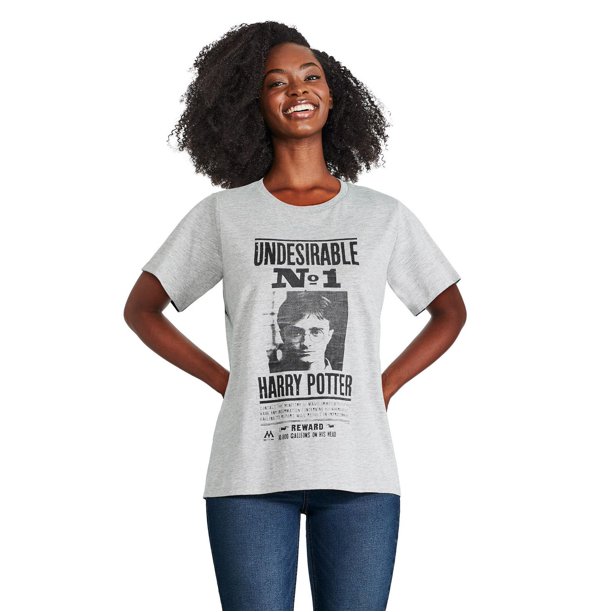 T-shirt Harry Potter Femme Taille 42 Noir - Coton, Excellent état Comme Neuf