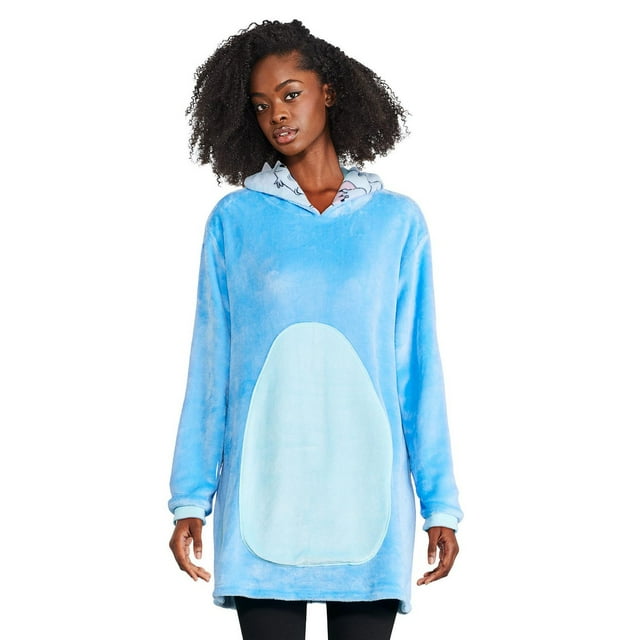 Disney Women's Stitch Reversible Snuggie