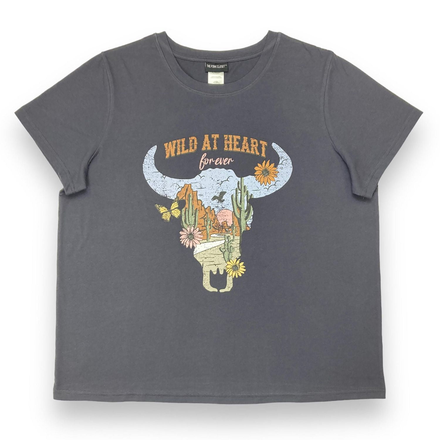 Ladie`s plus size tee shirt. This ladies plus size short sleeve tee shirt has a casual look which can be worn with almost any bottom