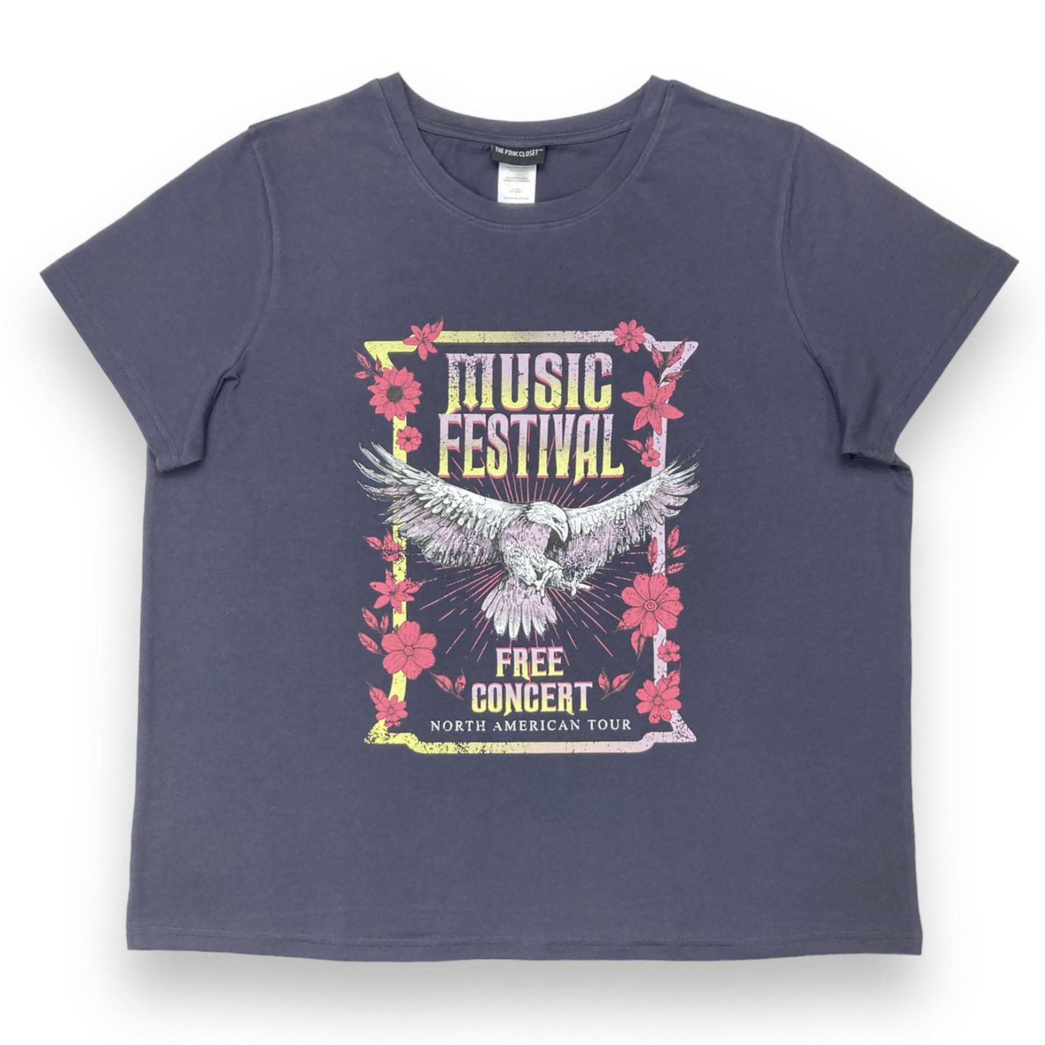 Ladie`s plus size tee shirt. This ladies plus size short sleeve tee shirt has a casual look which can be worn with almost any bottom, jeans or short and