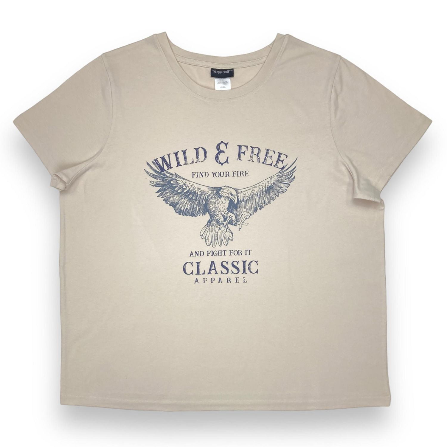 Ladie`s plus size tee shirt. This ladies plus size short sleeve tee shirt has a casual look which can be worn with almost any bottom, jeans or short and