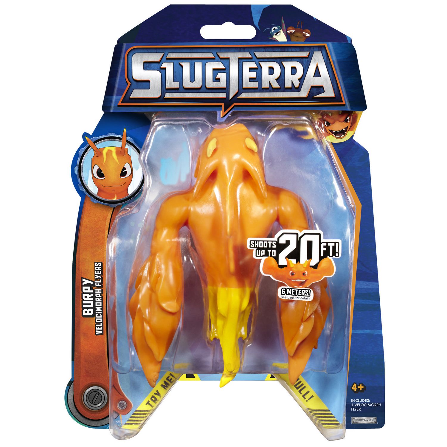 petite figurine Slugterra contenue dans un tube avec du slime