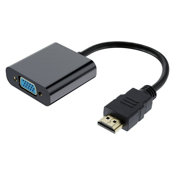 Adaptateur HDMI vers VGA blackweb (Noir) 