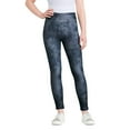 thumbnail image 1 of Athletic Works Girls' Printed Ankle Legging, 1 of 6