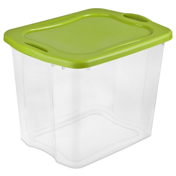 Sterilite 90L Spicy Lime Easy Carry Storage Box - Walmart.ca