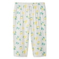 thumbnail image 1 of George Women's Plus Printed Sleep Capri, 1 of 6