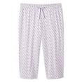 thumbnail image 1 of George Women's Plus Printed Sleep Capri, 1 of 6