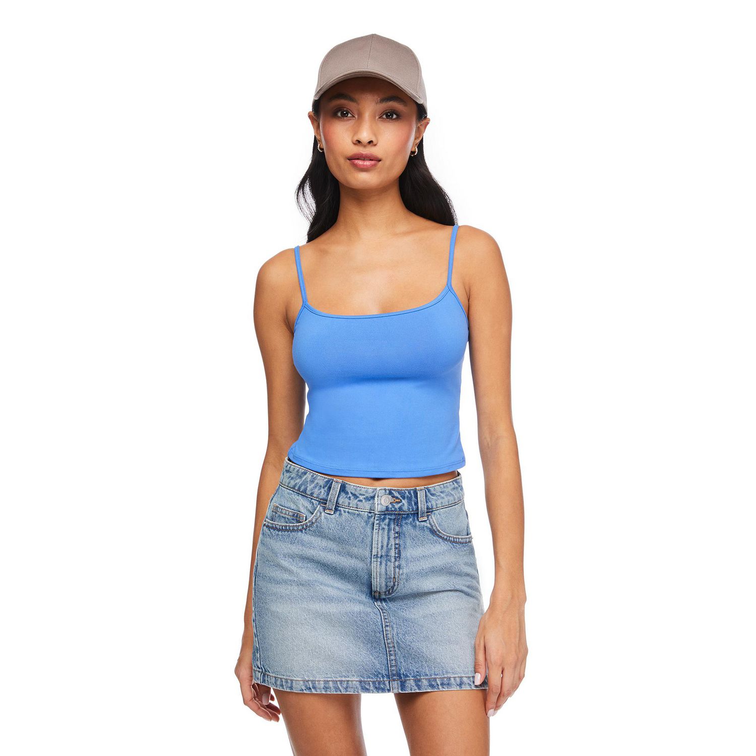 Camisole écourtée No Boundaries pour femmes