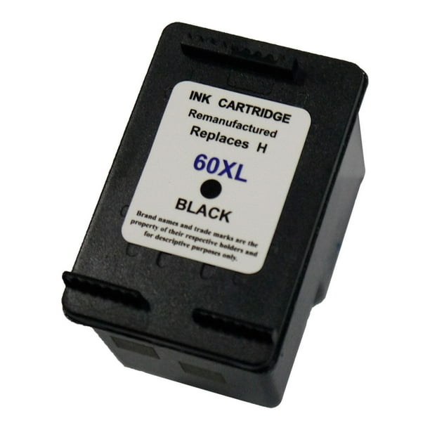 L Ink Compatible Hp 60xl High Yield Black Ink Cartridge Cc641wn