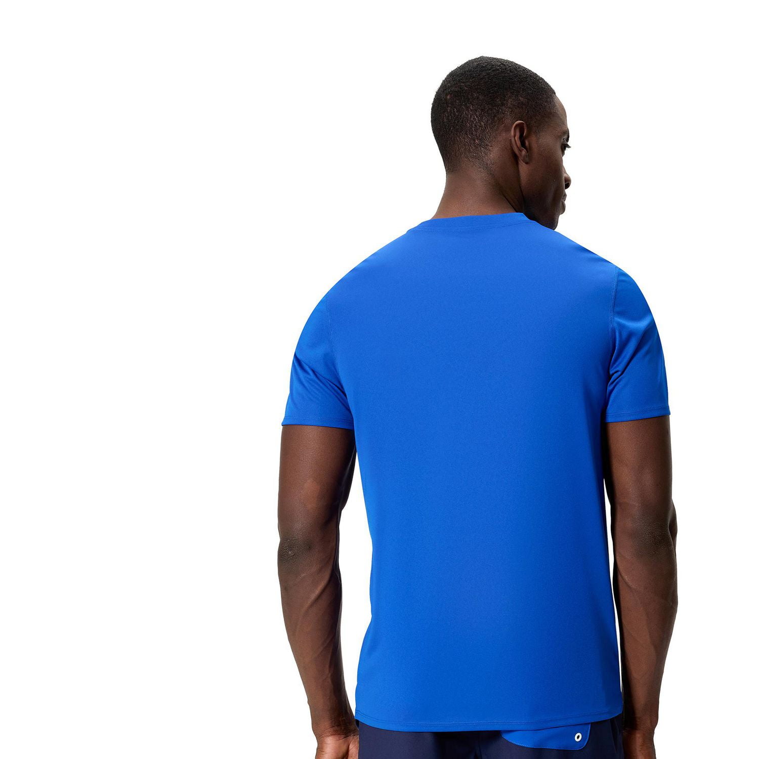 Speedo Men's Solid Short Sleeve Swim Tee