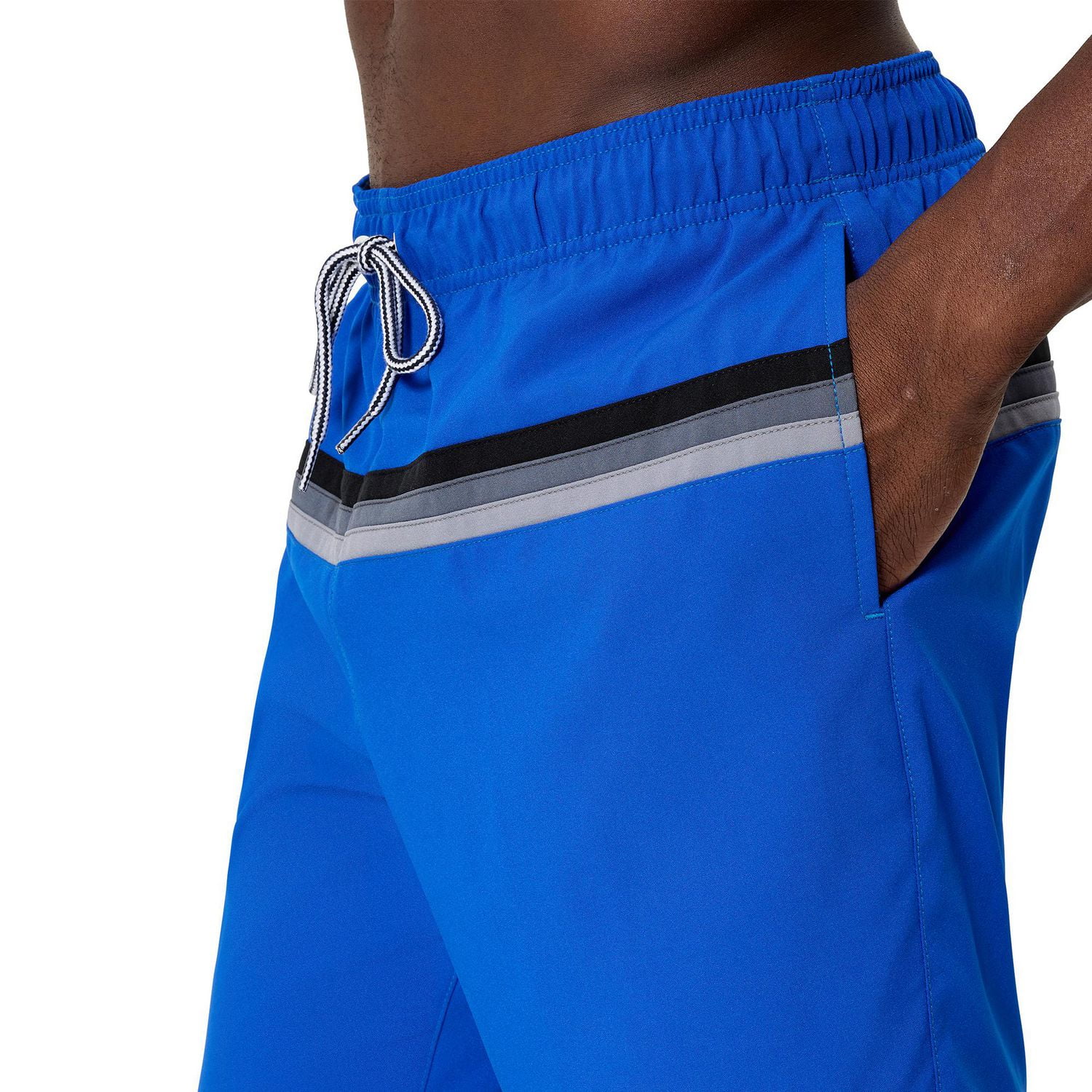 Short de bain 18 po avec rayures couleur Speedo pour hommes