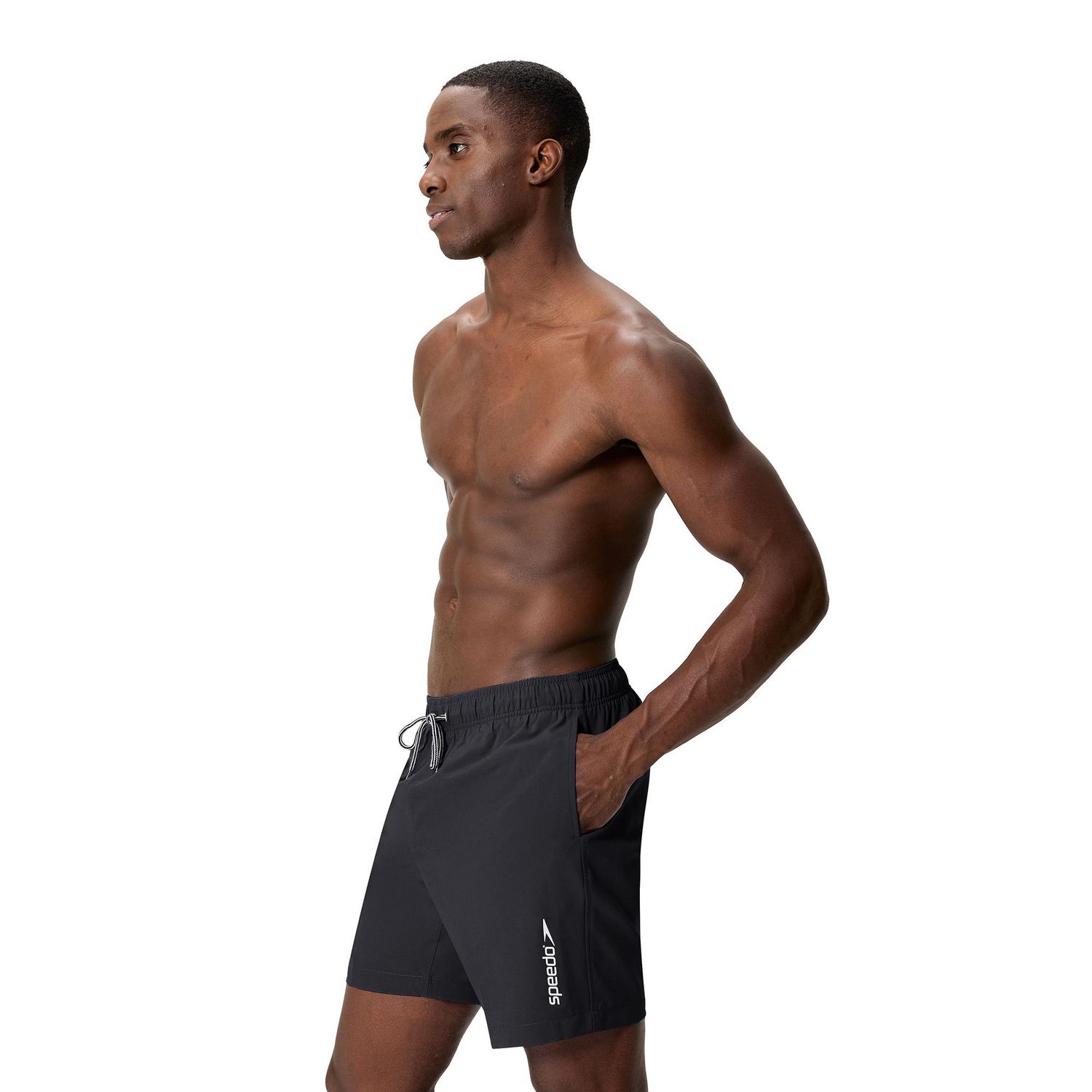 Short de bain 16 po couleur unie Speedo pour hommes