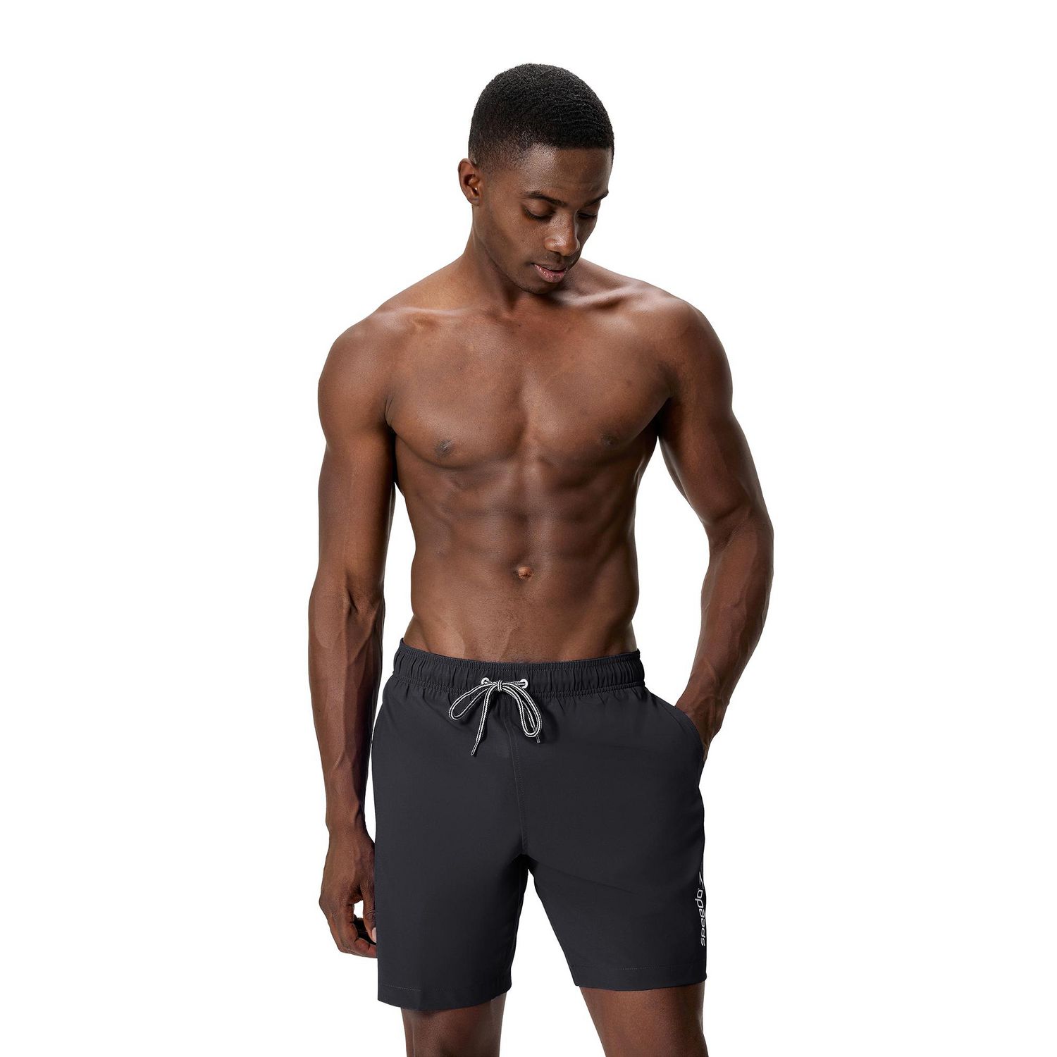 Short de bain 16 po couleur unie Speedo pour hommes