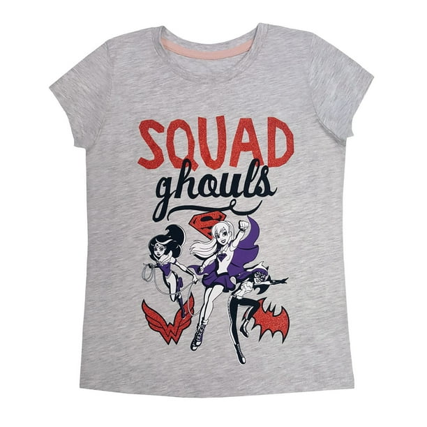 Super Hero Girls T-shirt à manches courtes, "Squad Ghouls"