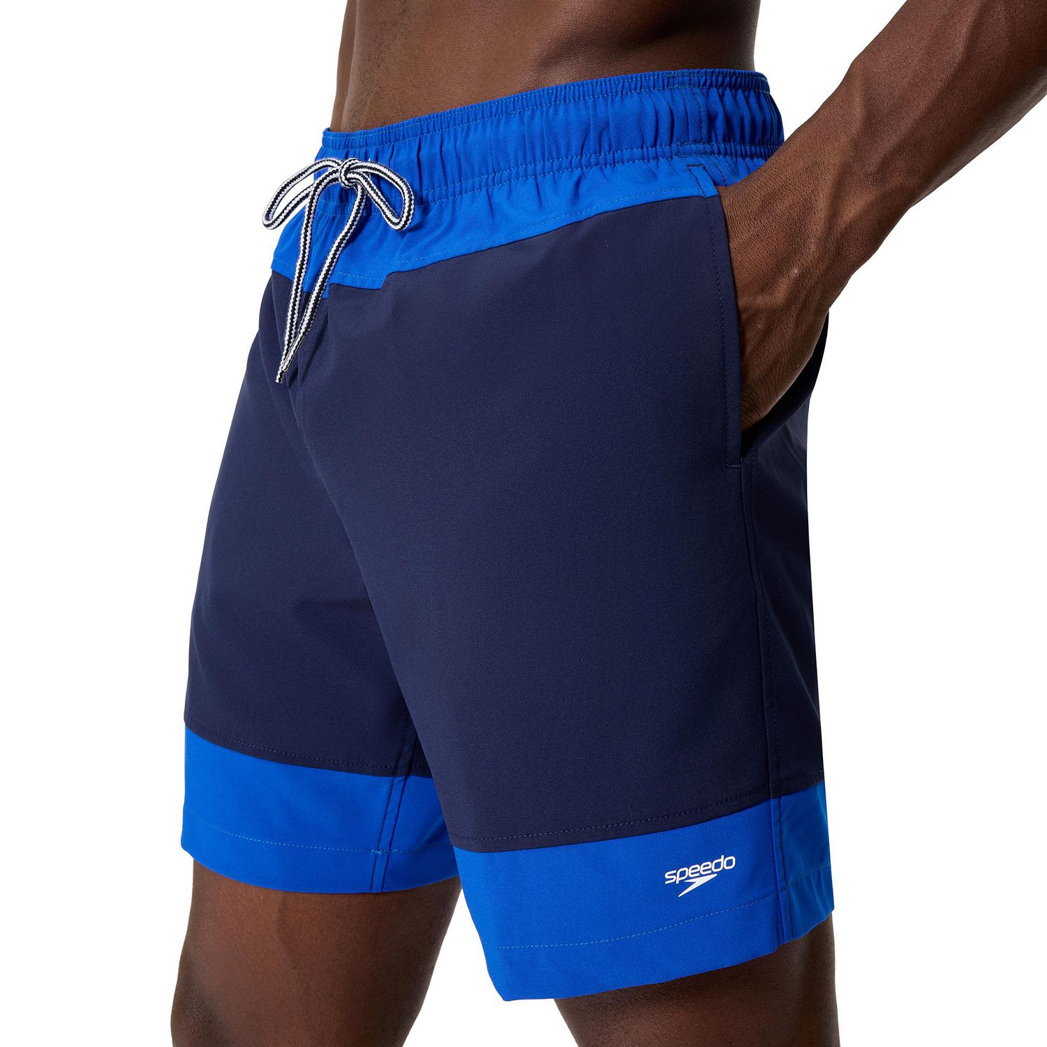 Short de bain 18 po avec blocs couleur Speedo pour hommes