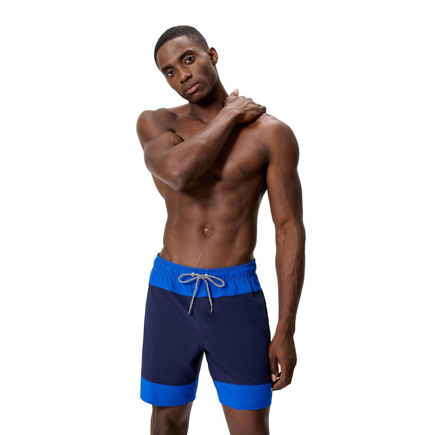Short de bain 18 po avec blocs couleur Speedo pour hommes