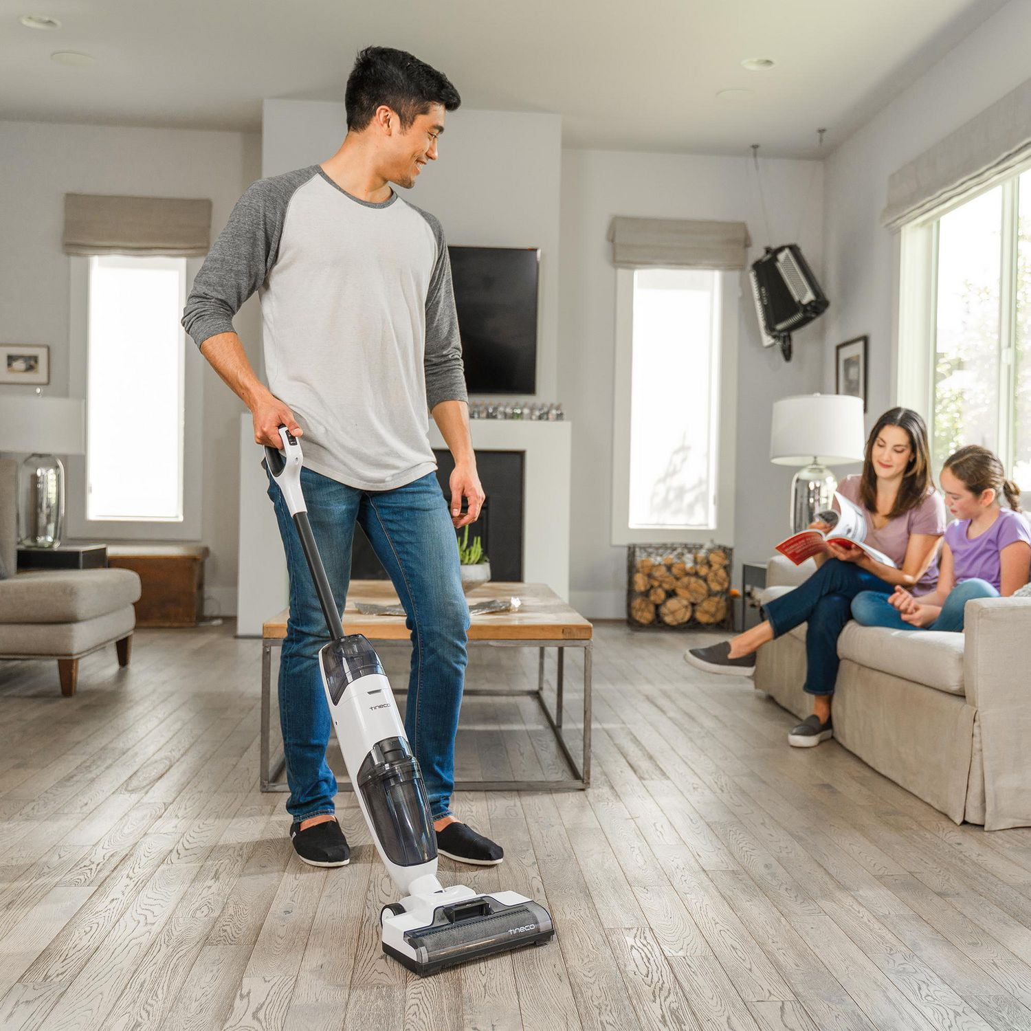 Tineco iFloor 3 Plus – 3 in 1 Mop, Vacuum & Self Cleaning Floor