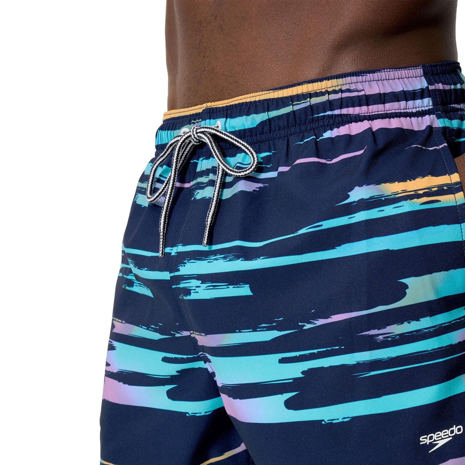 Short de volley 14 po avec imprimé « Lani Stripe » Speedo pour hommes