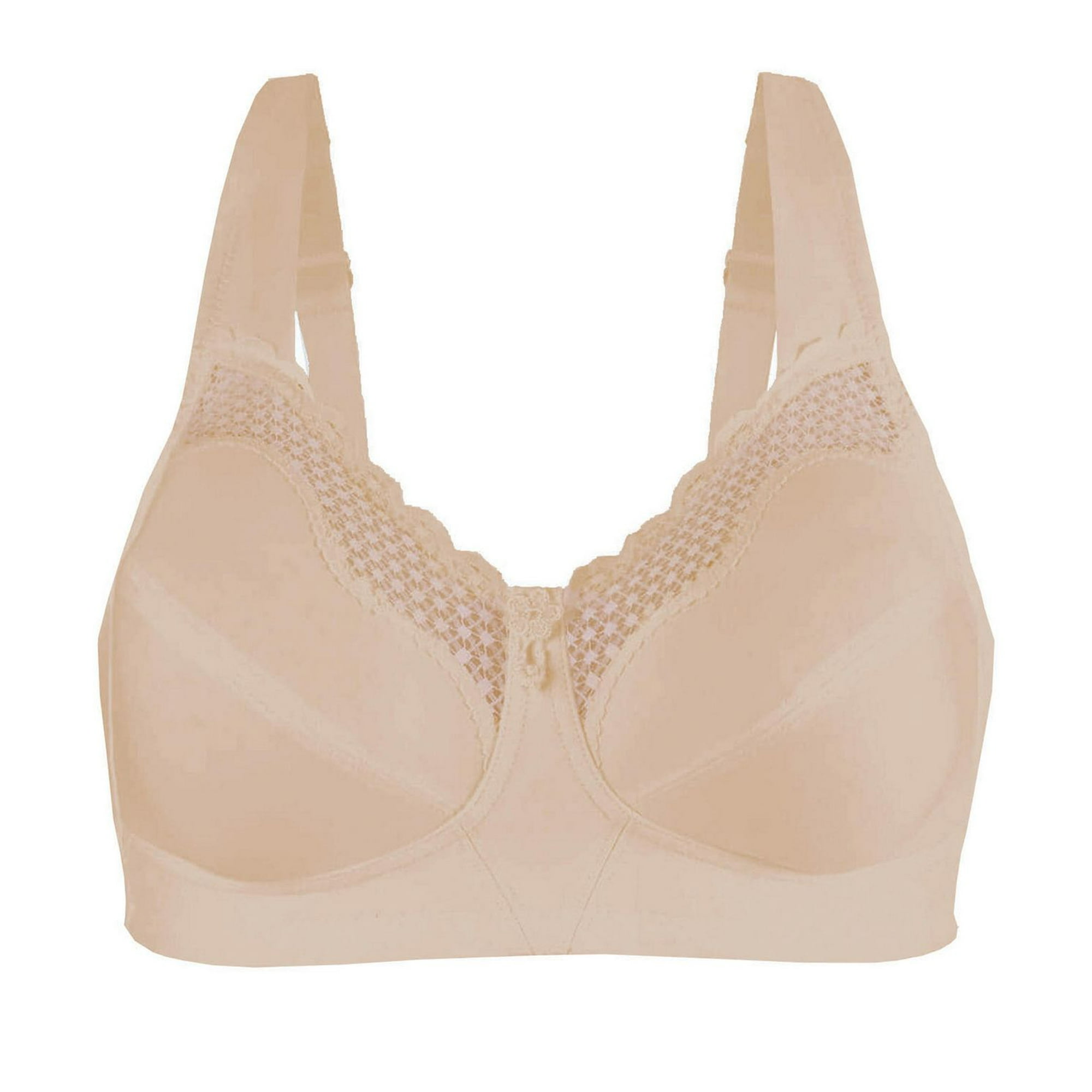 Artisan Lace Wired Push Up Bra in Silk White