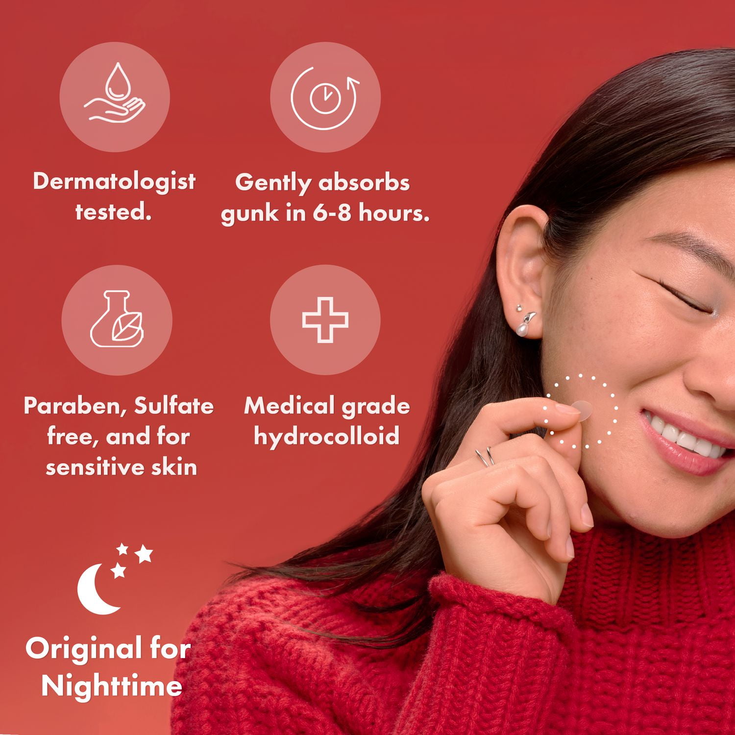 Hero Mighty Patch Original 24CT Utilisez original pour la nuit