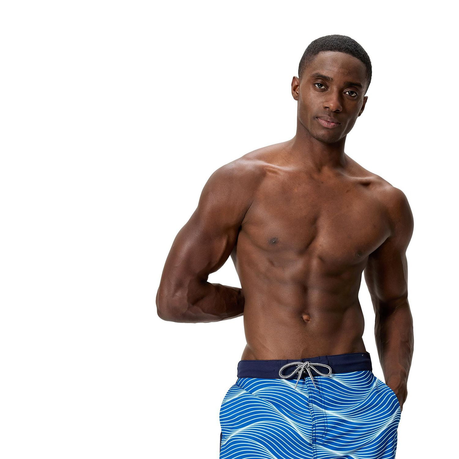 Short de planche 18 po imprimé « Island Swell » Speedo pour hommes