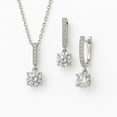 thumbnail image 1 of Luxury Designs Cubic Zirconia Necklace & Earring set, 1 of 3
