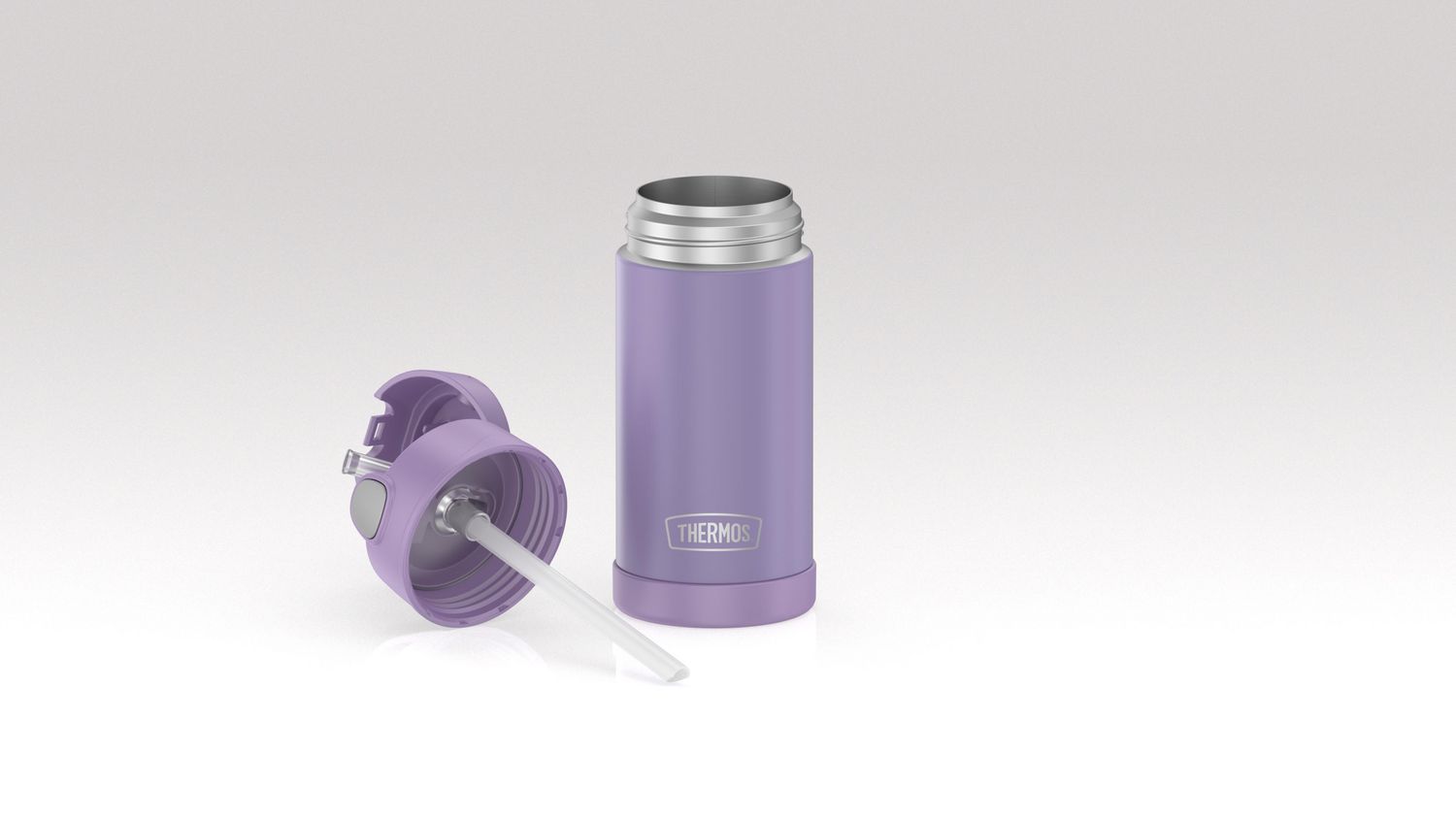 Thermos Funtainer 12 Oz Vacuum Insulated Bottle, Lavender, Bottle