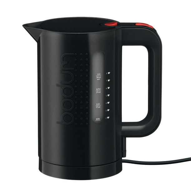 electric pourover kettle, 1.0L black bistro - Whisk