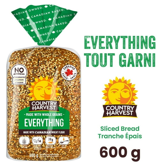 Country Harvest Everything Sliced Bread