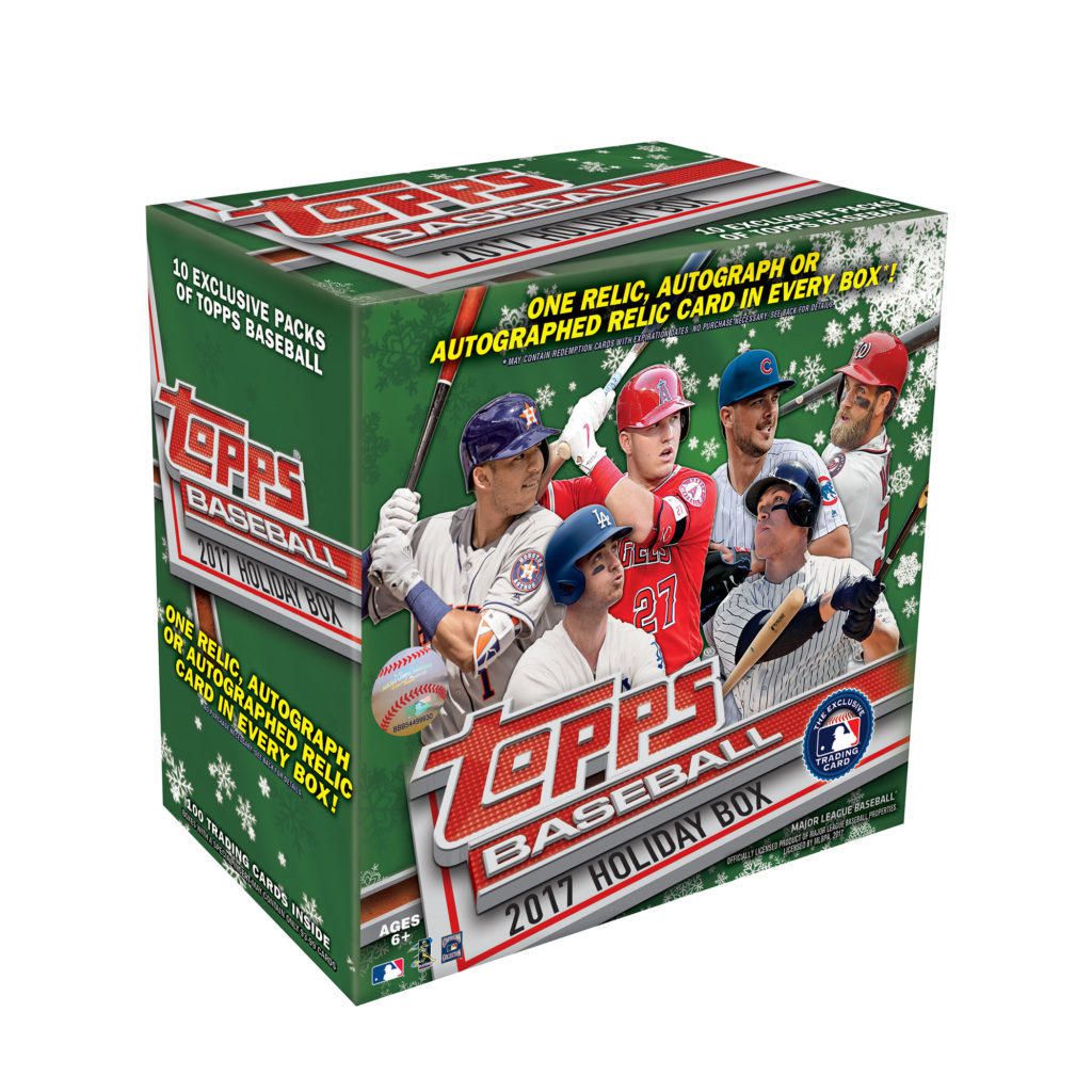 17 Topps Holiday Baseball Wm Exclusive Mega Box Walmart Canada