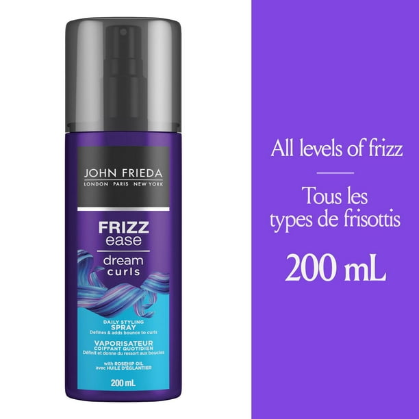 Spray coiffant quotidien Frizz Ease Dream Curls de John Frieda 200 mL