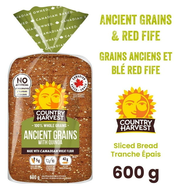Country Harvest Ancient Grains & Red Fife Sliced Bread