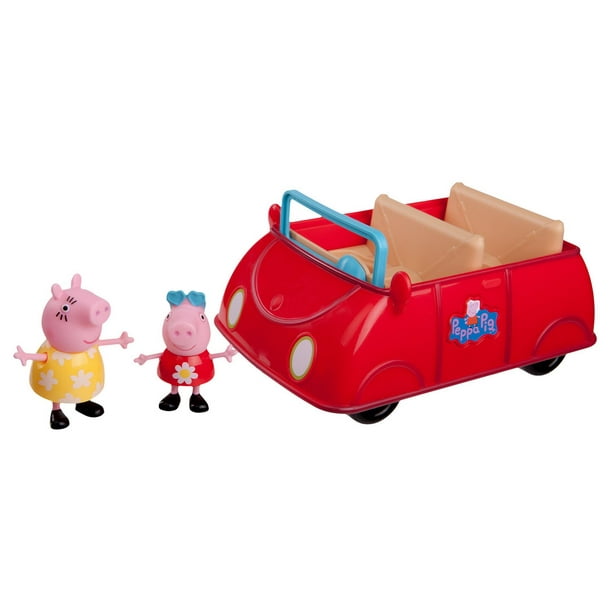 Jouet-voiture rouge de Peppa Pig 