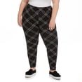 thumbnail image 1 of George Plus Women's Printed Basic Legging, 1 of 6
