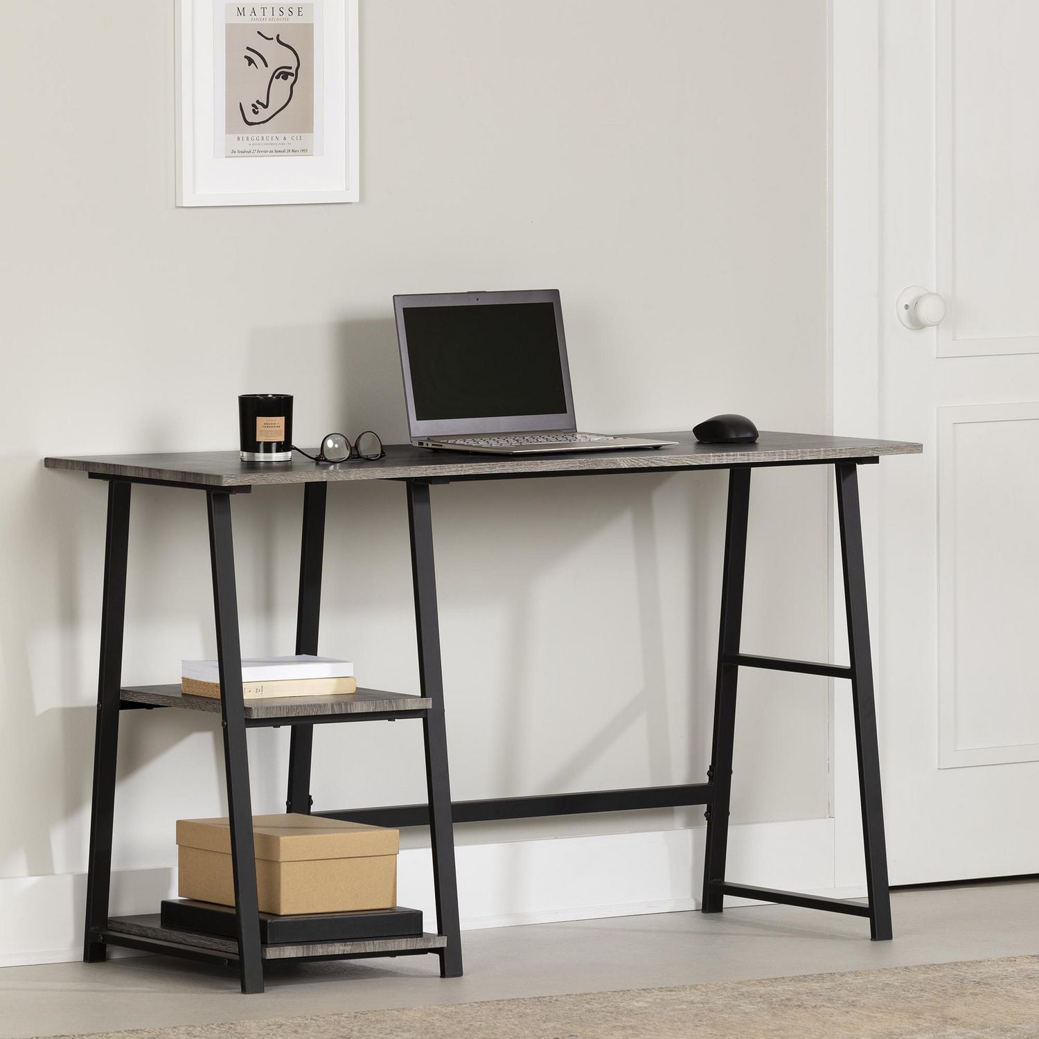 South shore shop writing desk