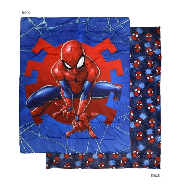 Ensemble de literie 2 Articles Spiderman pour Enfant, comprenant